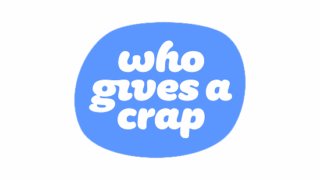 Who give a crap logo